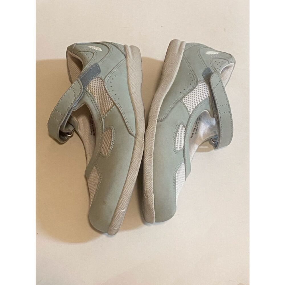 Barefoot Freedom Mary Jane Sneakers in Light Blue with Hook-and-Loop Strap  9WW - Picture 5 of 9